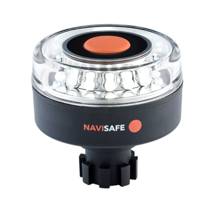 Navisafe Navilight All-White 5 Mode 360 Degree 2NM w/Navibolt Base - 042-1