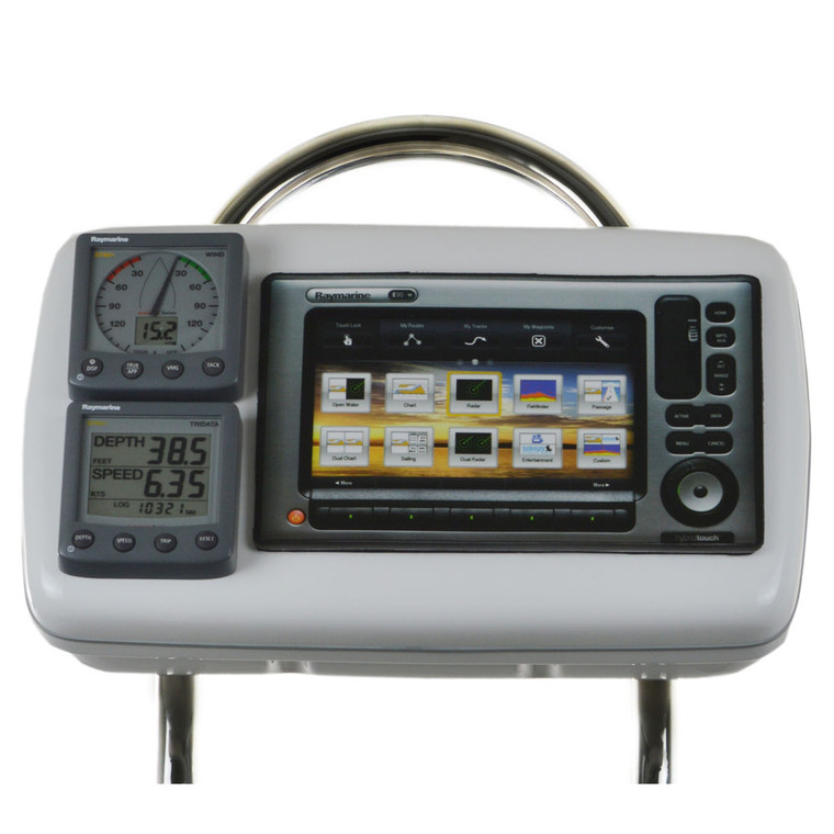 NavPod GP2081 SailPod Precut f/Raymarine C90W & E90W 2 ST60s f/12" Guard - GP2081