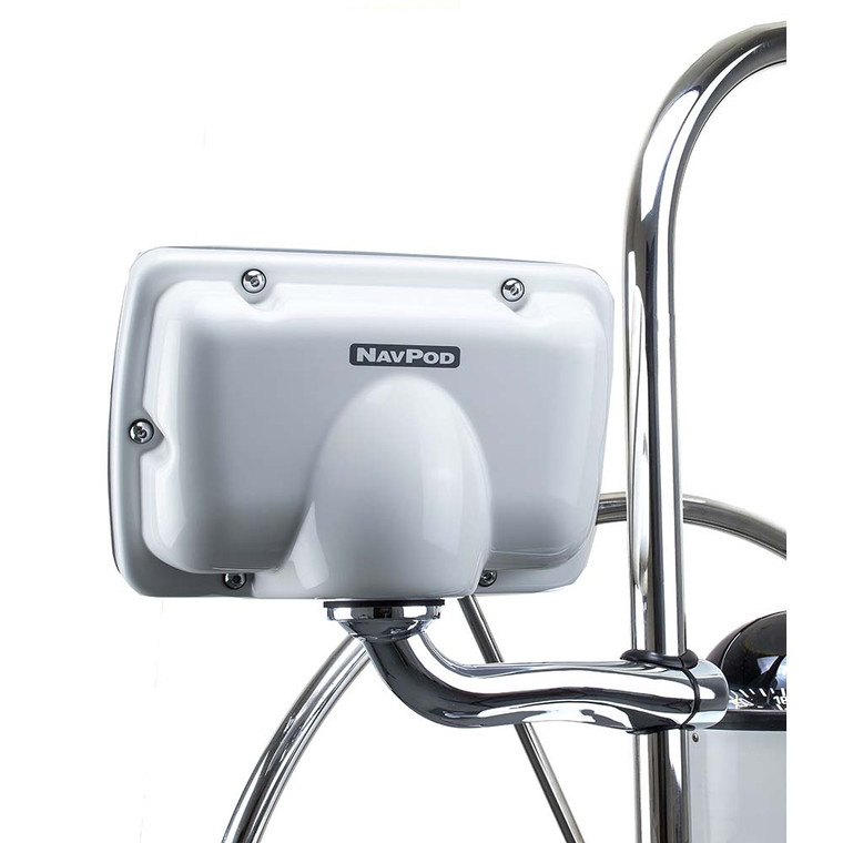 NavPod RailMount Pre-Cut f/Simrad GO7 XSE, GO7 XSR  BG Vulcan 7R (Fits 1" or 1.25" Tubing) - RMX4400-12