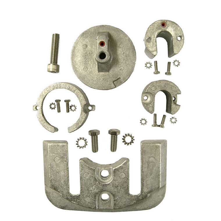 Performance Metals Mercruiser Bravo 1 Complete Anode Kit - Aluminum\\ - 10060A