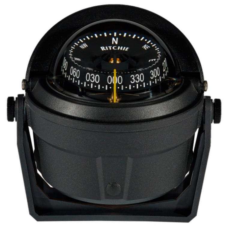 Ritchie B-81-WM Voyager Bracket Mount Compass - Wheelmark Approved f/Lifeboat & Rescue Boat Use - B-81-WM