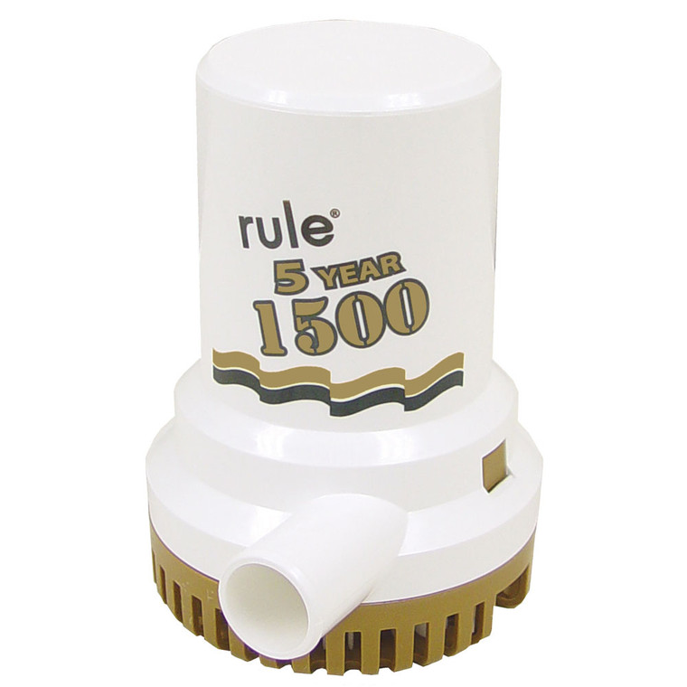Rule 1500 G.P.H. "Gold Series" Bilge Pump - 4