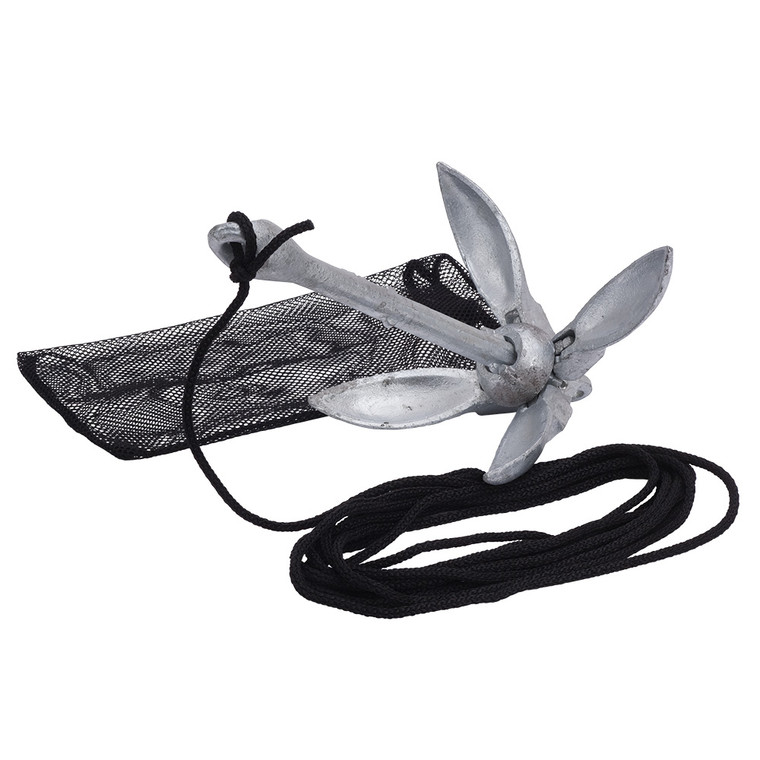 Sea-Dog 3lb Economy Folding Anchor Kit - 318003K1-1