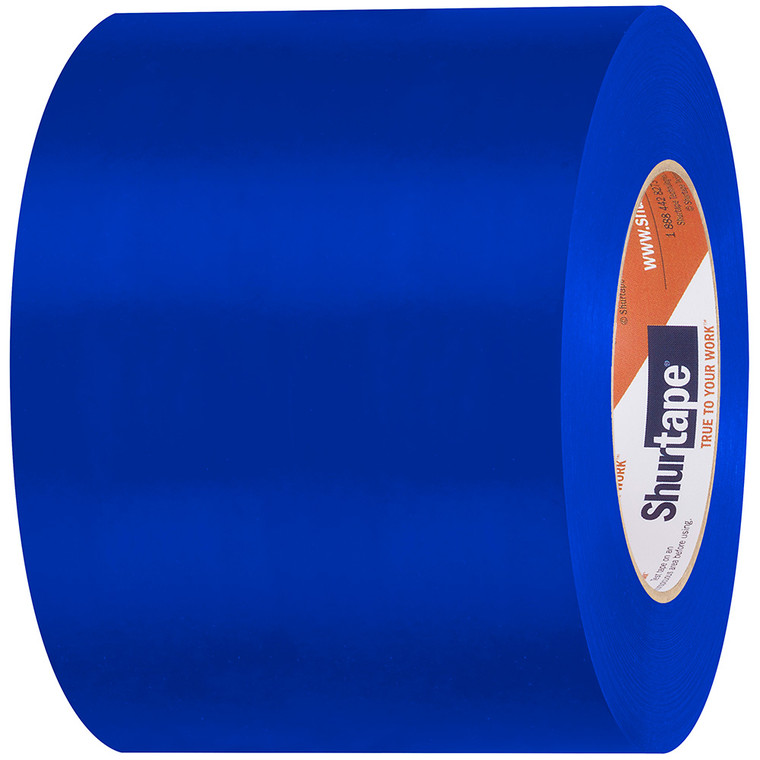 Shurtape UV-Resistant Marine Heat Shrink Tape - 96MM x 55M Roll - Straight Edge Blue - 105740