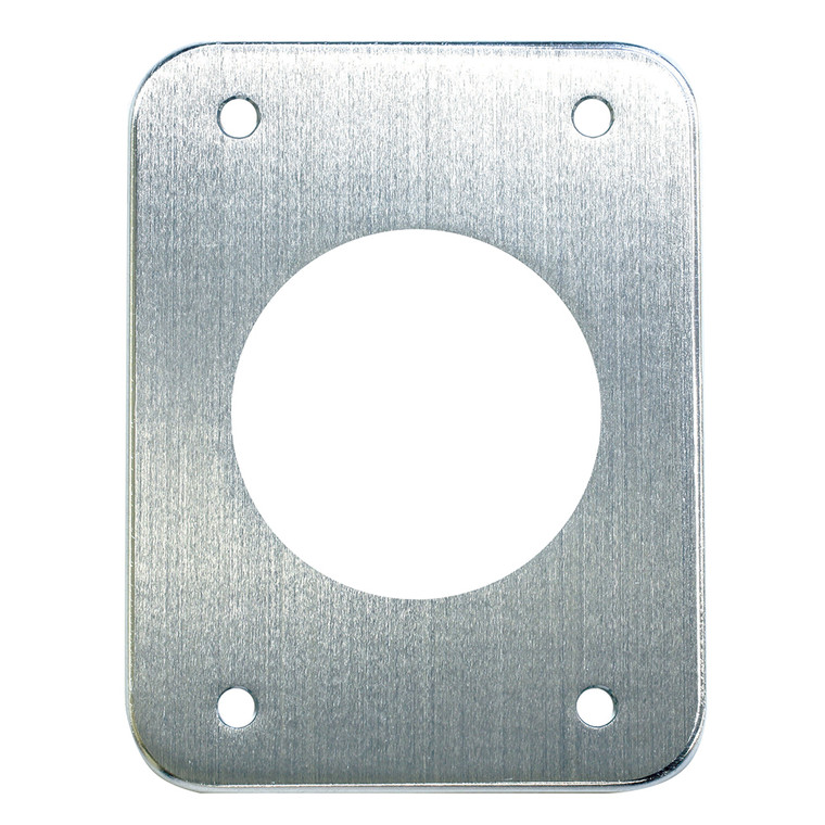 Tigress T-Top Aluminum Backing Plates - 5" x 6-1/2" x 1/4" - Pair - 88932