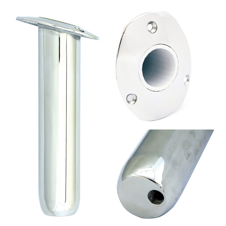 Tigress Oval Head Closed Base Rod Holder - 0 Degree - 9" - 88537