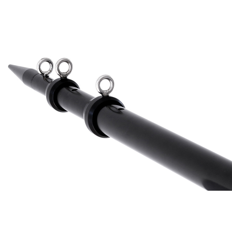 Tigress XD Telescoping Aluminum Center Rigger Pole - 12' - Black - 88922-1 Tigress XD Telescoping Aluminum Center Rigger Pole - 12' - Black - 88922-1
