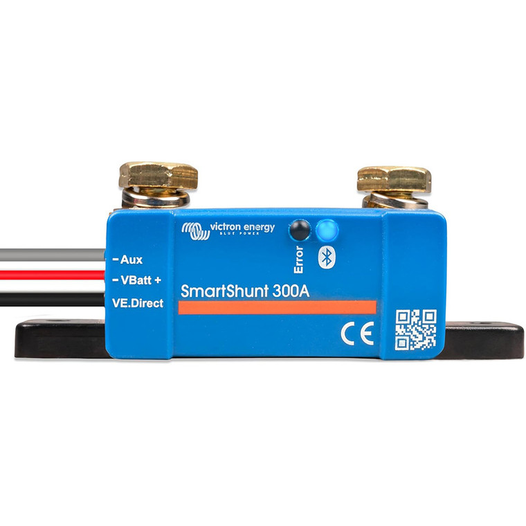 Victron SmartShunt 300A IP65 Bluetooth Battery Monitor - SHU065130050