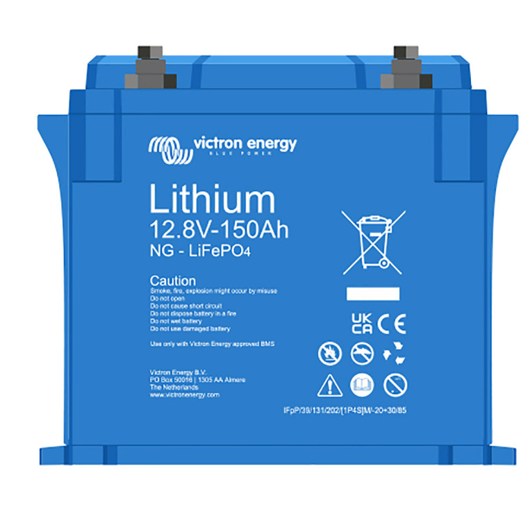 Victron Lithium Battery 12VDC 150Ah NG Smart LifePO4 - BAT512115620 Victron Lithium Battery 12VDC 150Ah NG Smart LifePO4 - BAT512115620