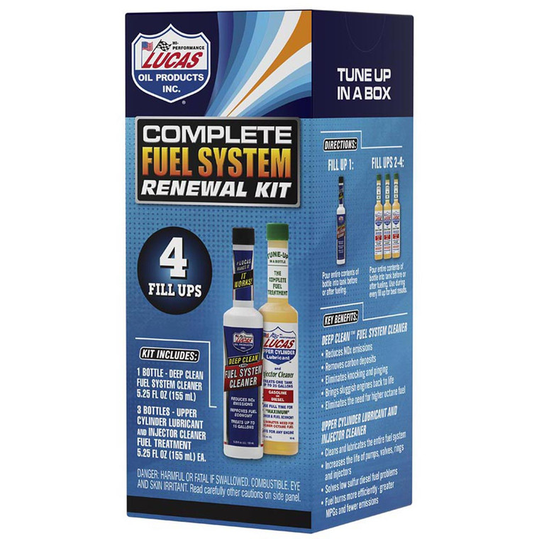 Lucas Oil Complete Fuel System Renewal Kit - 10966
