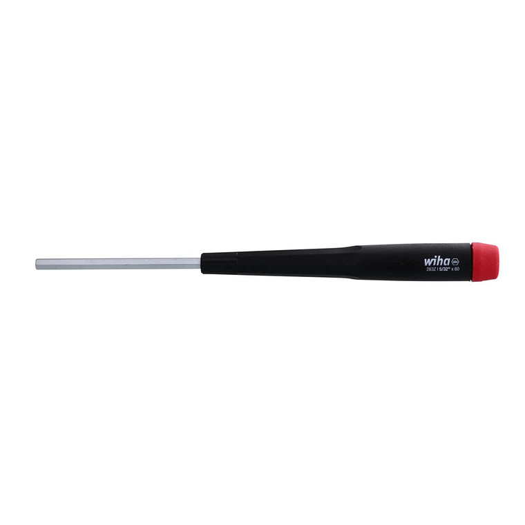 Wiha Precision Hex Screwdriver: 5/32" x 60mm - 26336