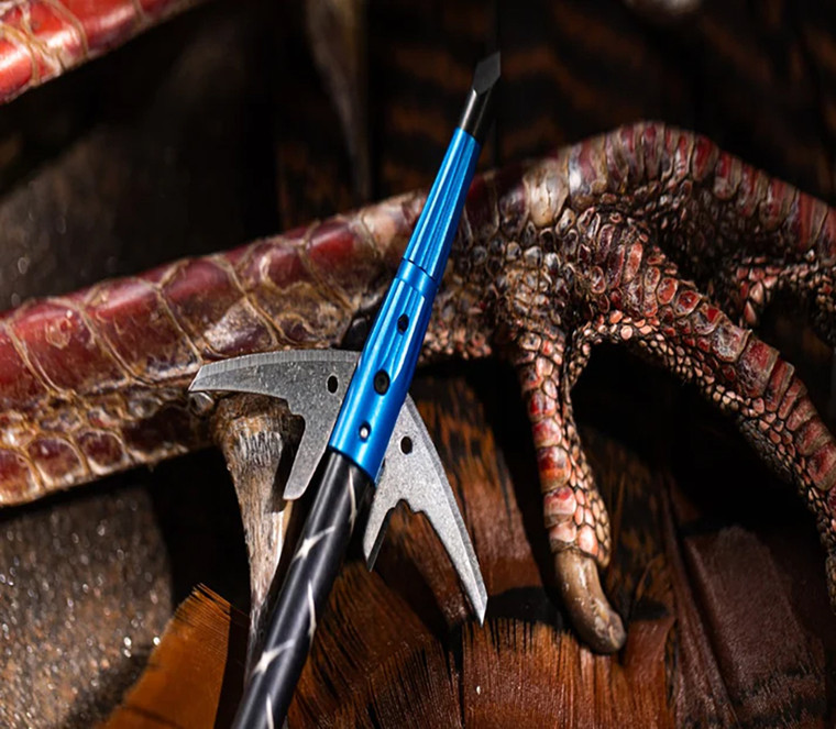 Swhacker #261 Levi Morgan Series Mechanical 2-Blade Broadhead 100 Grain (3-pack) - SWH00261