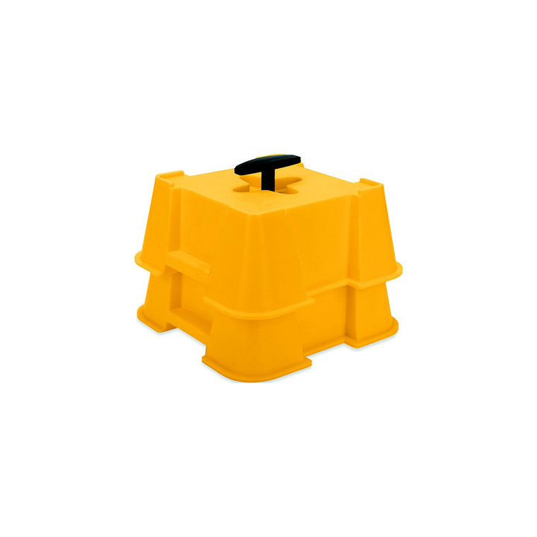 Camco 44539 FasTen RV Leveling Big Blocks with T-Handle, 2 pk - 44539