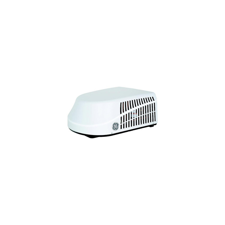 GE GRHS13XHHW High Efficiency RV Rooftop Air Conditioner with Heat Pump. White - GRHS13XHHW