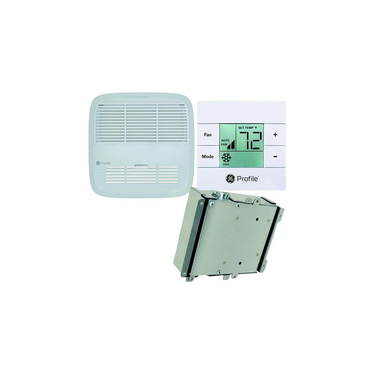 GE RVACSDKITW Electronic S Series Ceiling Assembly Kit. Ducted, White - RVACS-DKITW