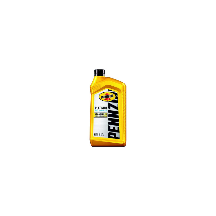 Pennzoil 550036541 Platinum Full Synthetic, 0W-20, 1 Quart - 550036541