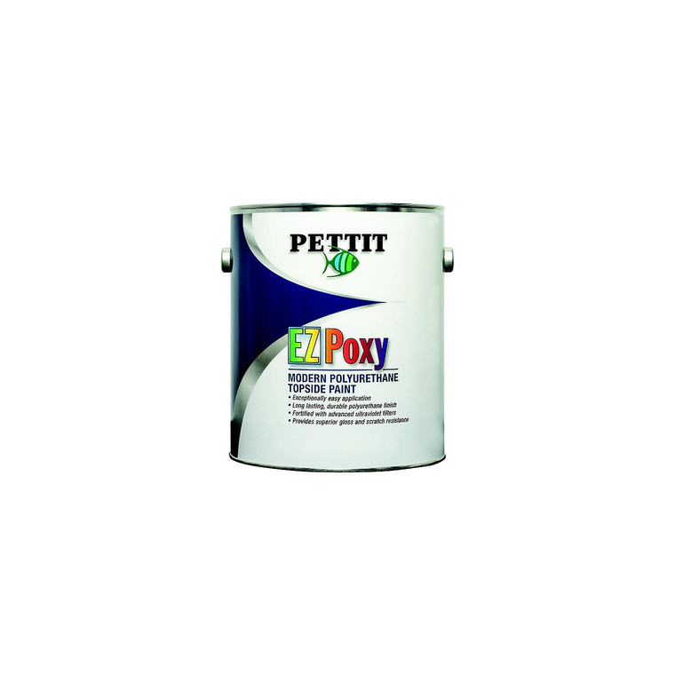 3290Q Pettit EZ-Poxy Modern Polyurethane Topside Paint, Dark Blue, Quart - 3290Q