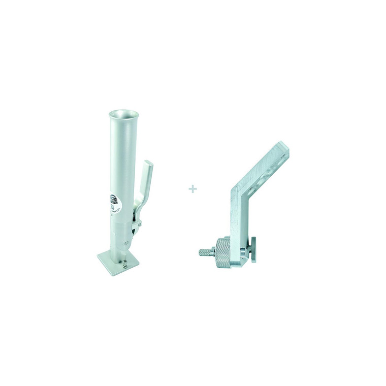 Rod Boss 100045LUND Single Rod Holder with 45 Degree Lund Bracket - 1000-45LUND