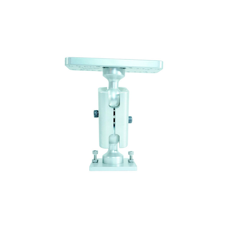 Rod Boss 6025EM 2.5" Ball & Socket Single Screen Electronics Mount - 6025EM