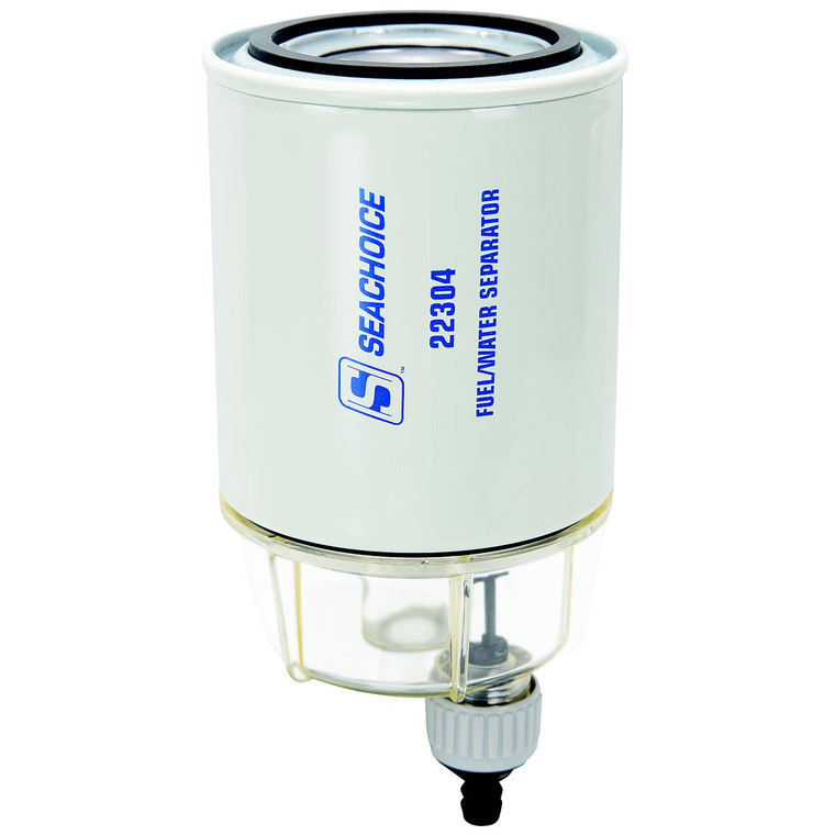 Seachoice 22303 Water Separating Fuel Filter with Clear Bowl - C14570P