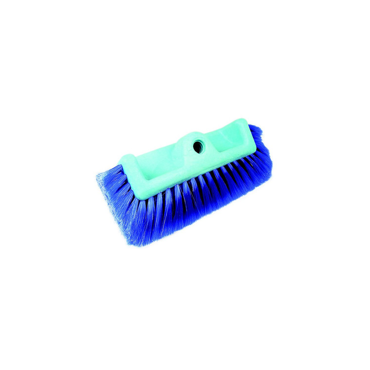 Seachoice 90473 Brush with Side Bristle, Size: 10", Extra Soft (Blue Poly) - DST01-BES