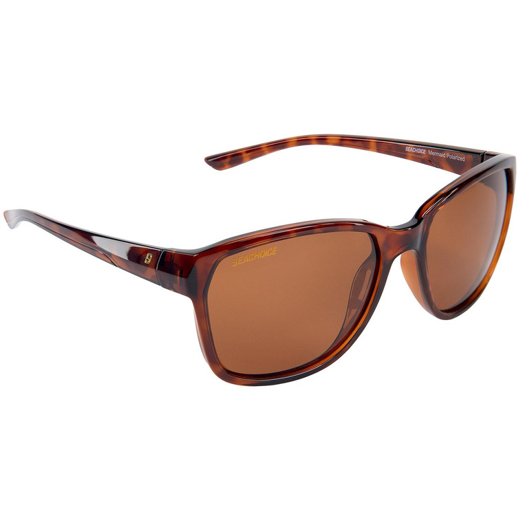 Seachoice 98835 "Mermaid" Polarized Ladies' Sunglasses, Frame: Shiny Tortoise, Lens: Amber - YP120466000000