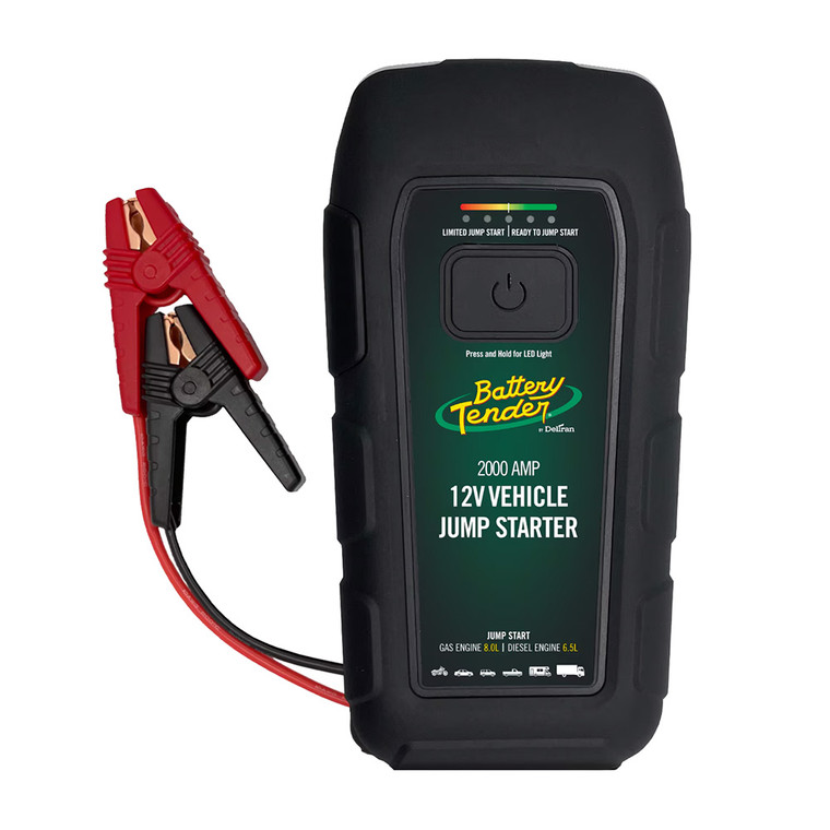 Battery Tender 2000 Amp Jump Starter - 16000MAH Power Bank - 030-2030-WH