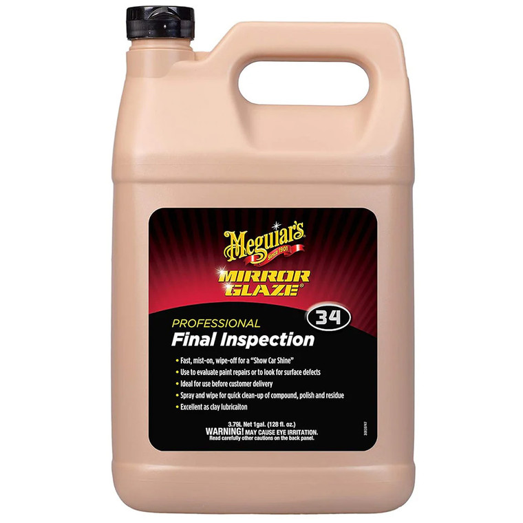Meguiar's Professional Final Inspection Wipe-Off Detailer - 1 Gallon - M3401