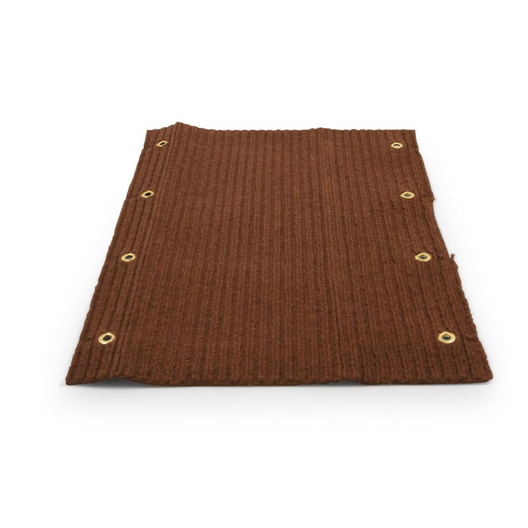 Camco - Dbl Rib Rug 18 X 23 Brn - 42955