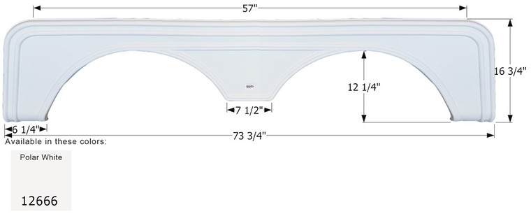 Icon - Fender Skirt  Tandem  Sunnybrook  F - 12666
