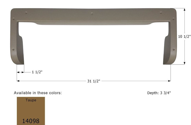 Icon - Step Trim  Keystone  Taupe - 14098
