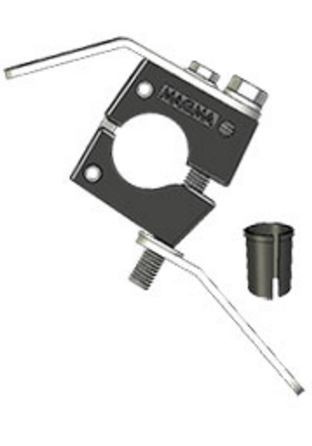 Magma - 7/8'-1' Horizontal Round Rail Mount - T10-380