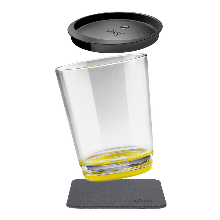 Silwey Magnetic - Mag Drinking Cup Triple Oh Yellow - S025-1505-1