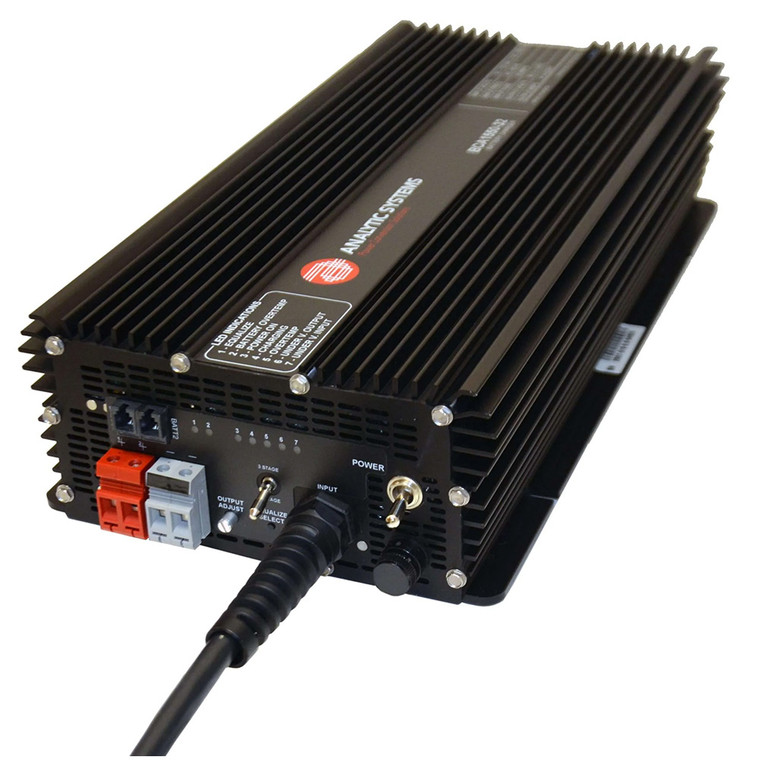 Analytic Systems AC Charger 2-Bank 70A, 12V Out, 85-264VAC In Power-Factor Correction - BCA1050-12
