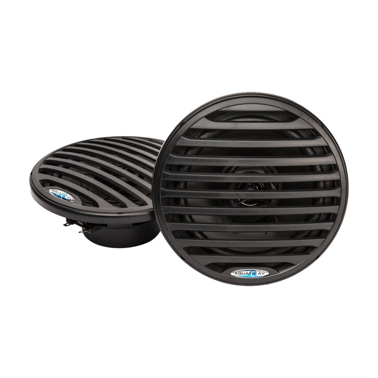 Aquatic AV 6.5" Economy Speakers - Black - Pair - EC122