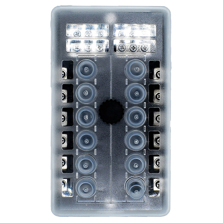 Bluewater 12 Position Beaker Block w/Cover - 3200-2001-012