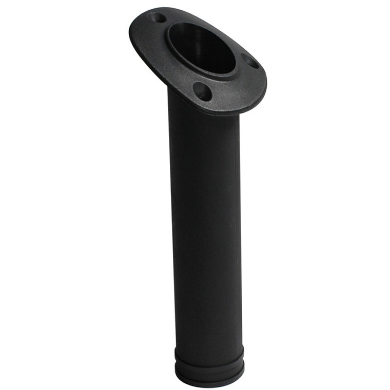 C.E. Smith Flush Mount 30 Degree Nylon Rod Holder - Black - 55121A