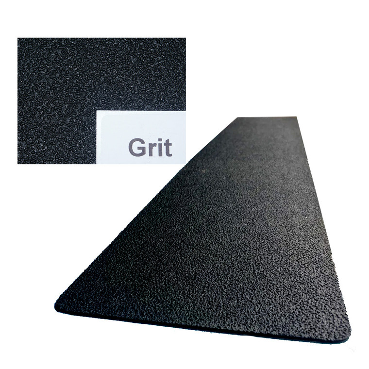 Gator Guards GatorSkinz Non-Skid Step Pad - Black Grit - 16" x 4" - GSSTEPBLK-GRIT-DP
