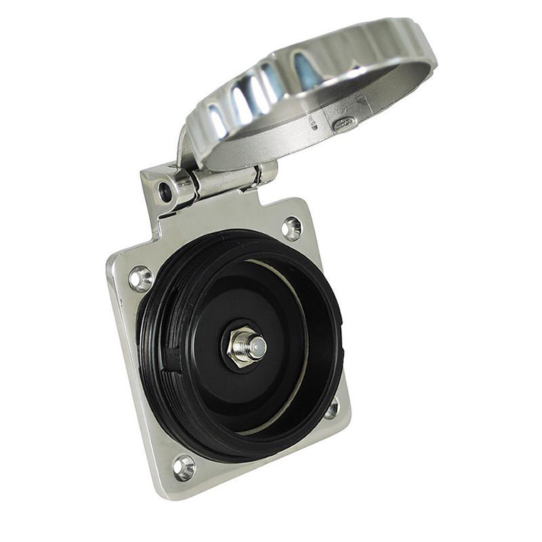 Marinco Stainless Steel Cable TV &  Internet Easy Lock Inlet - TV6592