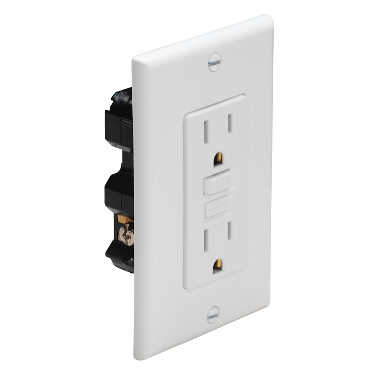 Marinco Ground Fault Circuit Interrupter (GFCI) - White - 1591-FI.WHITE
