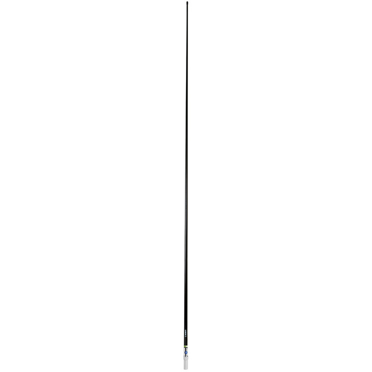 Scout 8' QuickFit Black VHF Antenna w/5M Cable + FME Quick 6 Foam Filled 6db Solid Brass &  Copper Element - PF AN NVHF00042T