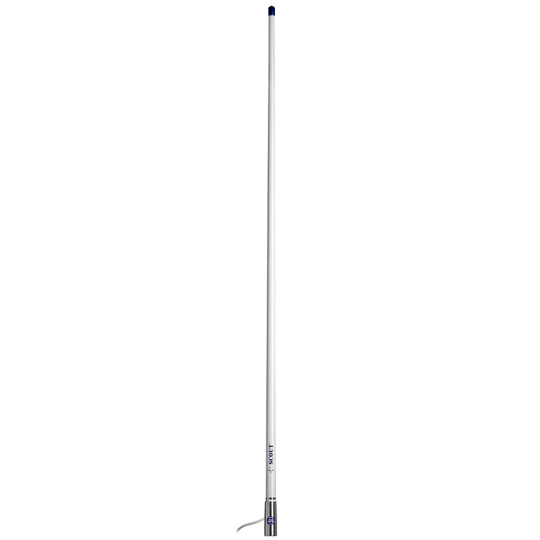 Scout Titan Series4' White AM/FM Antenna Fiberglass - PF AN NAMFM011T