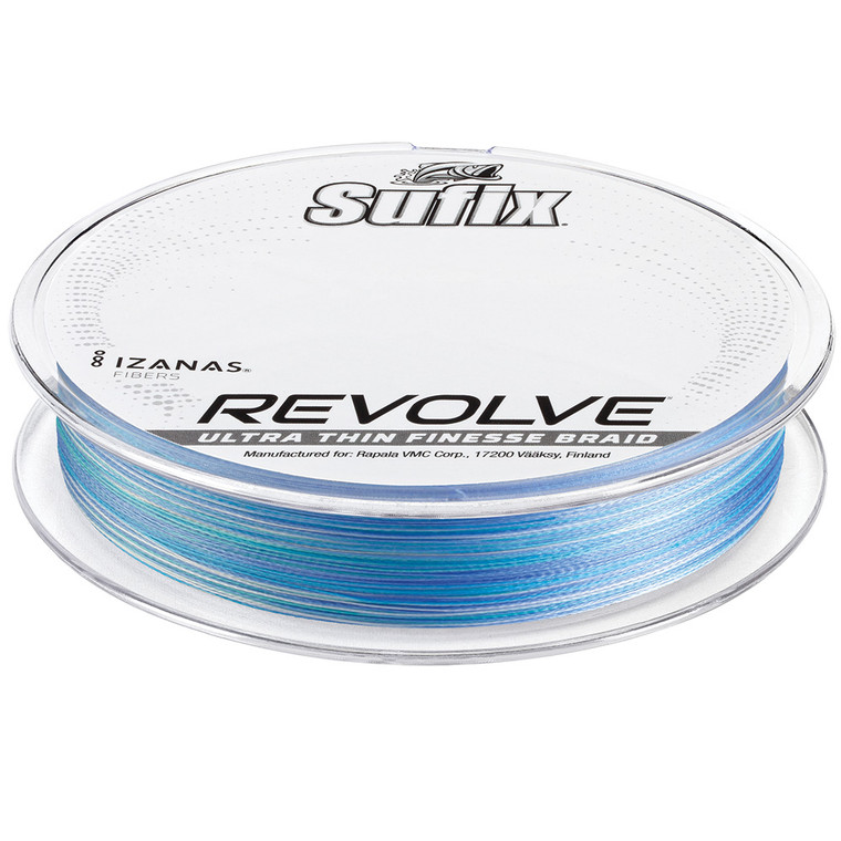 Sufix Revolve Braid - 8 lb - Coastal Camo - 200 yds - 691-508CC