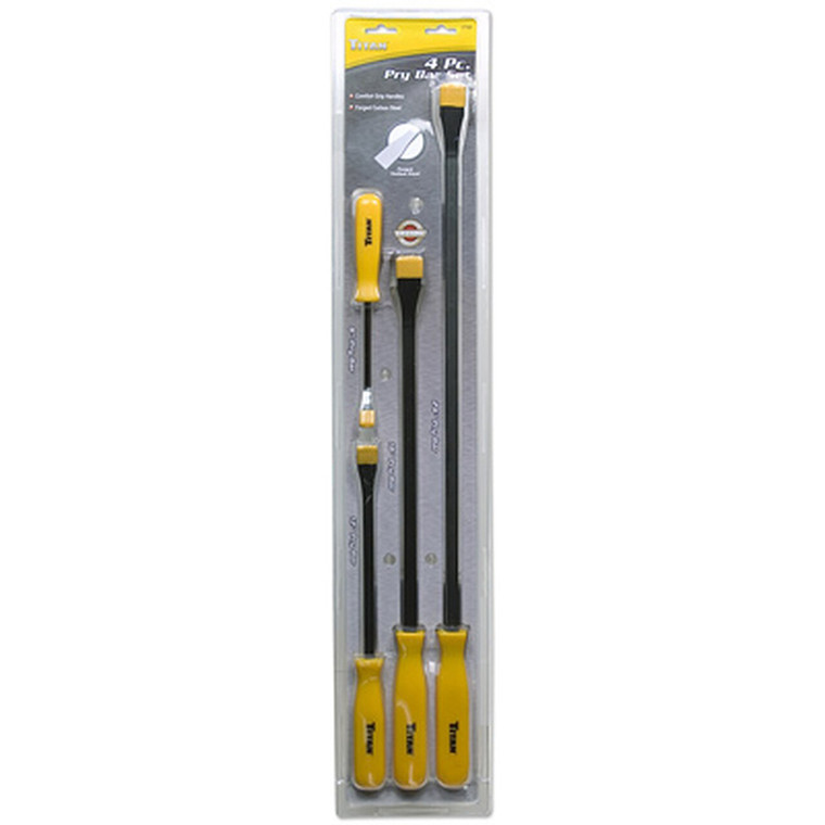 Titan 4 Pc Pry Bar Set - 17101