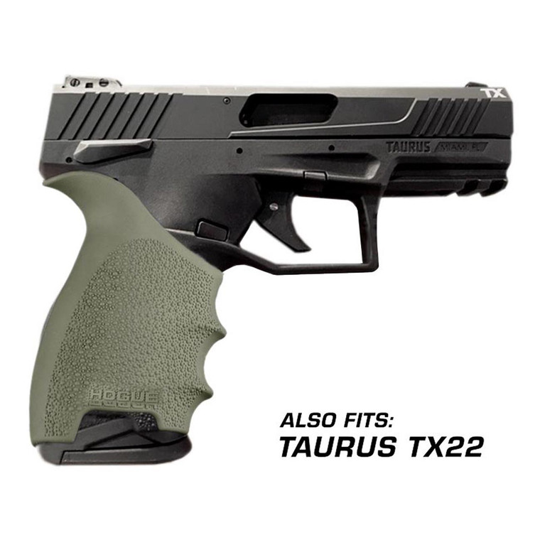 Hogue Handall Beavertail Grip Sleeve Sig Sauer P320 Od Green - 17601