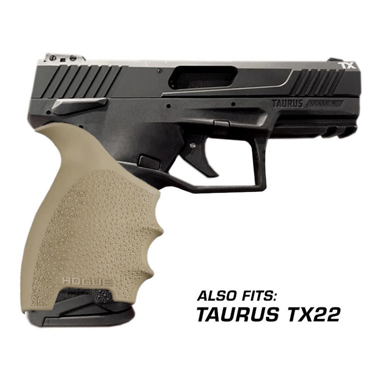 Hogue Handall Beavertail Grip Sleeve Sig Sauer P320 Flat Dark Earth - 17603