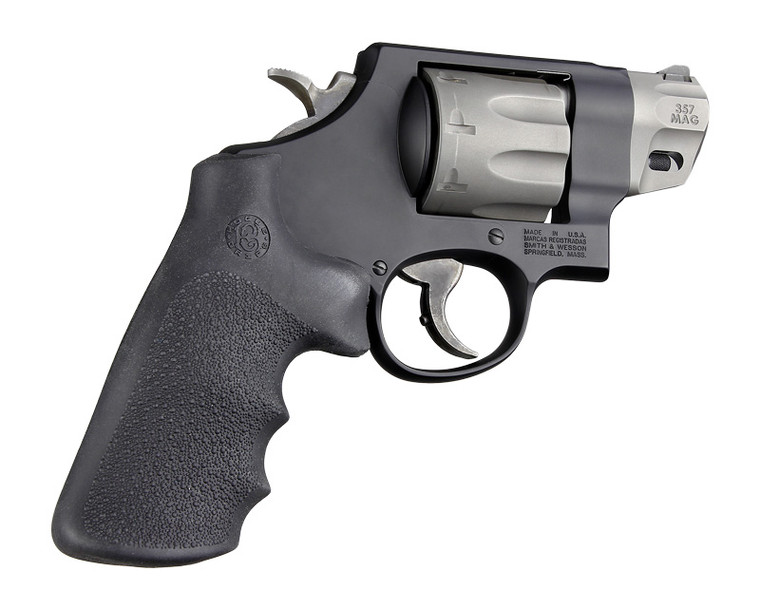 Hogue S&w K L N X Z Frame Round Butt Rubber Tamer Conversion Monogrip Black - 19022