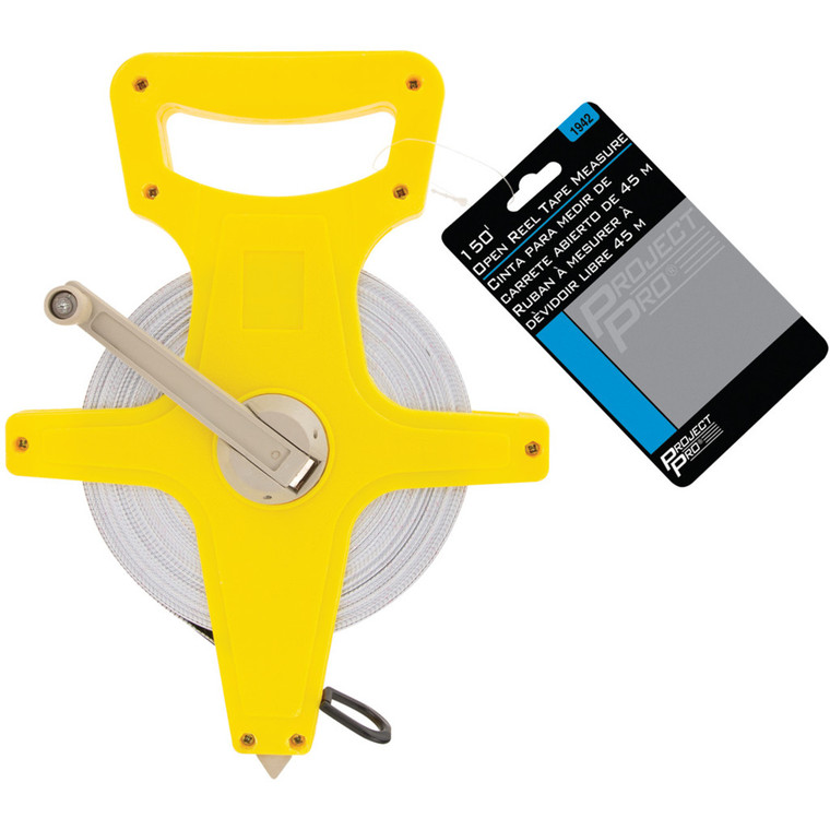Performance Tool 150-feet Open Reel Tape Measure (yellow) - 1942