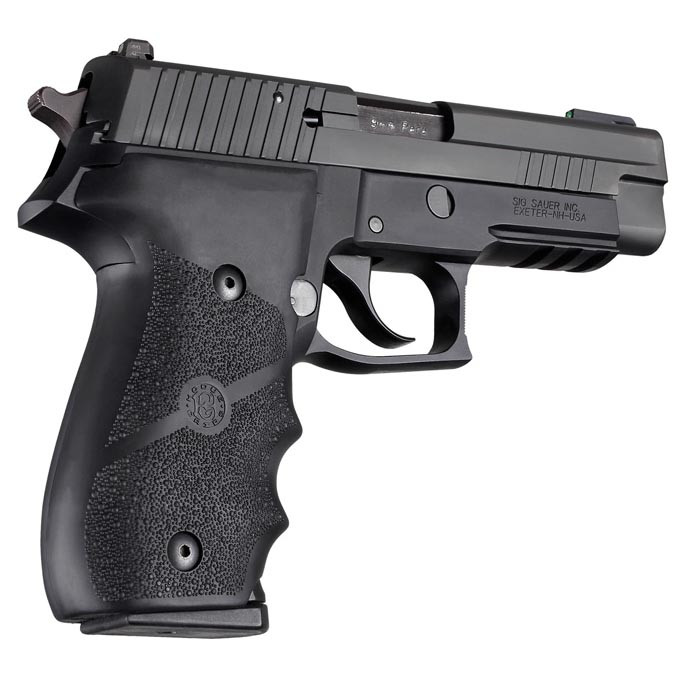 Hogue Sig Sauer P226 Rubber W Finger Grooves Black - 260005