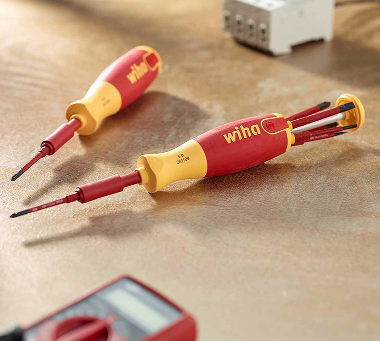 Wiha Insulated Slimline Ultra Driver With Softfinish Handle (7 Piece Set) - 28393